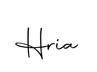 Design your own signature with our free online signature maker. With this signature software, you can create a handwritten (Autography-DOLnW) signature for name Hria. Hria signature style 10 images and pictures png