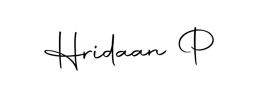 Make a beautiful signature design for name Hridaan P. With this signature (Autography-DOLnW) style, you can create a handwritten signature for free. Hridaan P signature style 10 images and pictures png