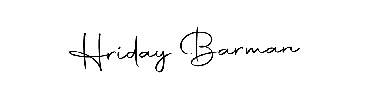 Use a signature maker to create a handwritten signature online. With this signature software, you can design (Autography-DOLnW) your own signature for name Hriday Barman. Hriday Barman signature style 10 images and pictures png