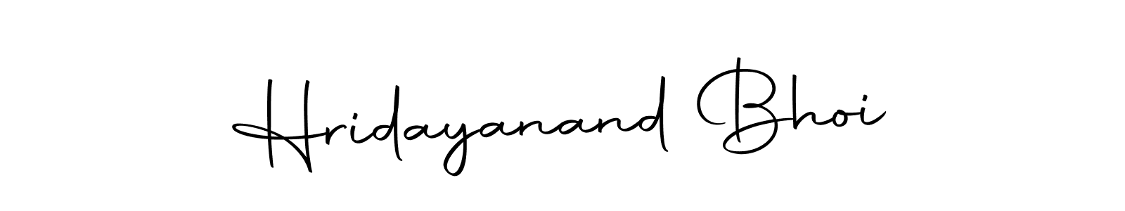 Autography-DOLnW is a professional signature style that is perfect for those who want to add a touch of class to their signature. It is also a great choice for those who want to make their signature more unique. Get Hridayanand Bhoi name to fancy signature for free. Hridayanand Bhoi signature style 10 images and pictures png