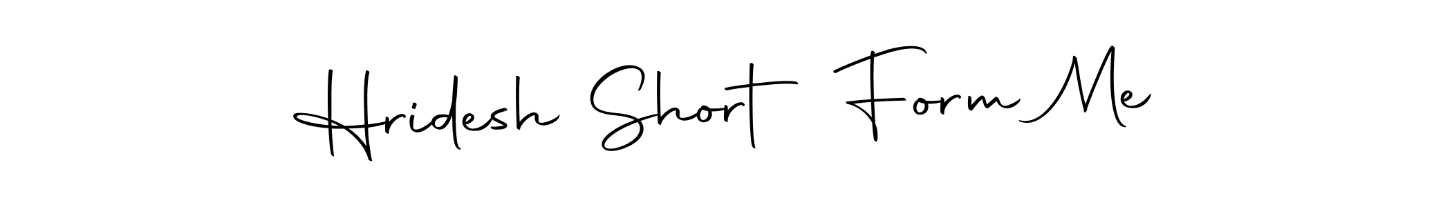 Design your own signature with our free online signature maker. With this signature software, you can create a handwritten (Autography-DOLnW) signature for name Hridesh Short Form Me. Hridesh Short Form Me signature style 10 images and pictures png