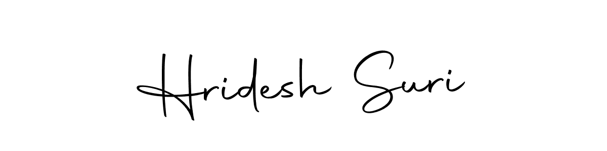 Hridesh Suri stylish signature style. Best Handwritten Sign (Autography-DOLnW) for my name. Handwritten Signature Collection Ideas for my name Hridesh Suri. Hridesh Suri signature style 10 images and pictures png