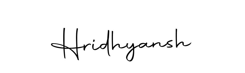 Make a beautiful signature design for name Hridhyansh. Use this online signature maker to create a handwritten signature for free. Hridhyansh signature style 10 images and pictures png