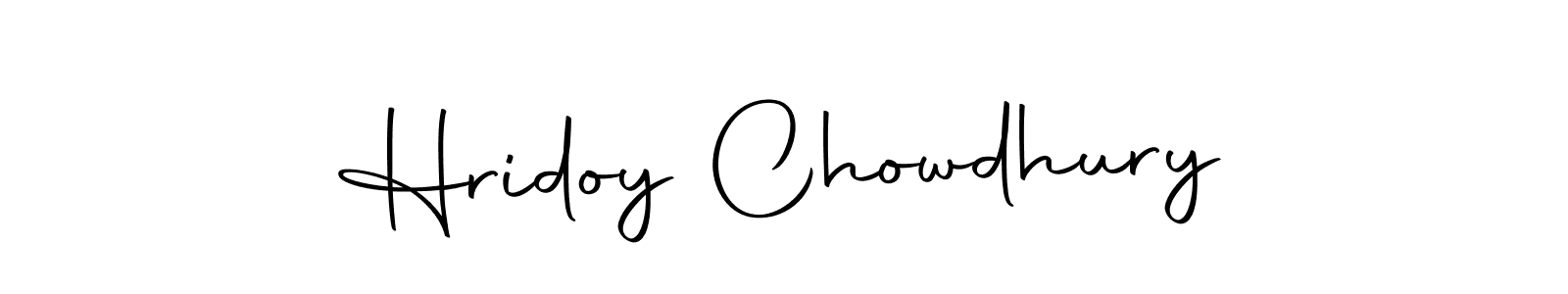 Use a signature maker to create a handwritten signature online. With this signature software, you can design (Autography-DOLnW) your own signature for name Hridoy Chowdhury. Hridoy Chowdhury signature style 10 images and pictures png