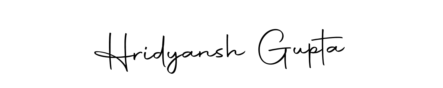 You should practise on your own different ways (Autography-DOLnW) to write your name (Hridyansh Gupta) in signature. don't let someone else do it for you. Hridyansh Gupta signature style 10 images and pictures png