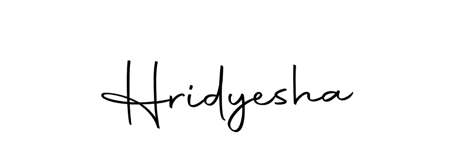 Create a beautiful signature design for name Hridyesha. With this signature (Autography-DOLnW) fonts, you can make a handwritten signature for free. Hridyesha signature style 10 images and pictures png