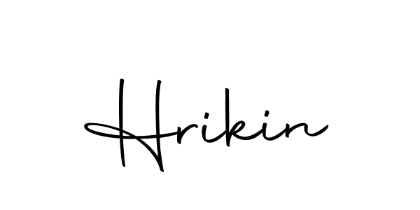 You should practise on your own different ways (Autography-DOLnW) to write your name (Hrikin) in signature. don't let someone else do it for you. Hrikin signature style 10 images and pictures png
