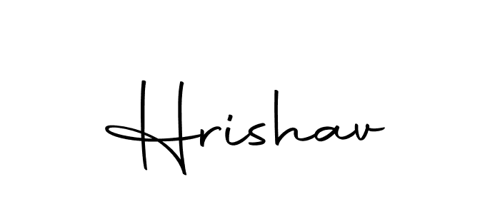 Use a signature maker to create a handwritten signature online. With this signature software, you can design (Autography-DOLnW) your own signature for name Hrishav. Hrishav signature style 10 images and pictures png