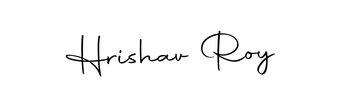 Hrishav Roy stylish signature style. Best Handwritten Sign (Autography-DOLnW) for my name. Handwritten Signature Collection Ideas for my name Hrishav Roy. Hrishav Roy signature style 10 images and pictures png