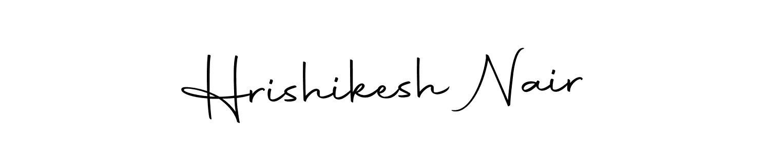Hrishikesh Nair stylish signature style. Best Handwritten Sign (Autography-DOLnW) for my name. Handwritten Signature Collection Ideas for my name Hrishikesh Nair. Hrishikesh Nair signature style 10 images and pictures png