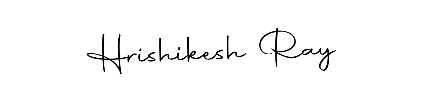 Create a beautiful signature design for name Hrishikesh Ray. With this signature (Autography-DOLnW) fonts, you can make a handwritten signature for free. Hrishikesh Ray signature style 10 images and pictures png