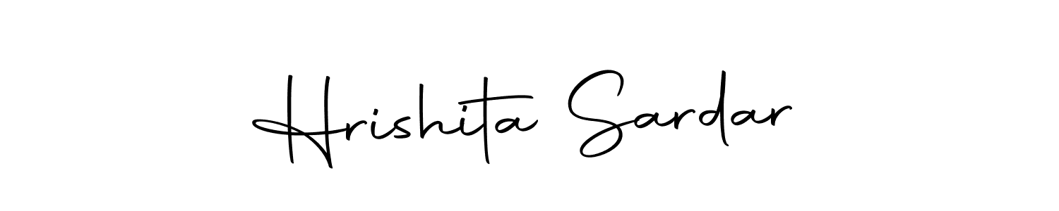 Autography-DOLnW is a professional signature style that is perfect for those who want to add a touch of class to their signature. It is also a great choice for those who want to make their signature more unique. Get Hrishita Sardar name to fancy signature for free. Hrishita Sardar signature style 10 images and pictures png