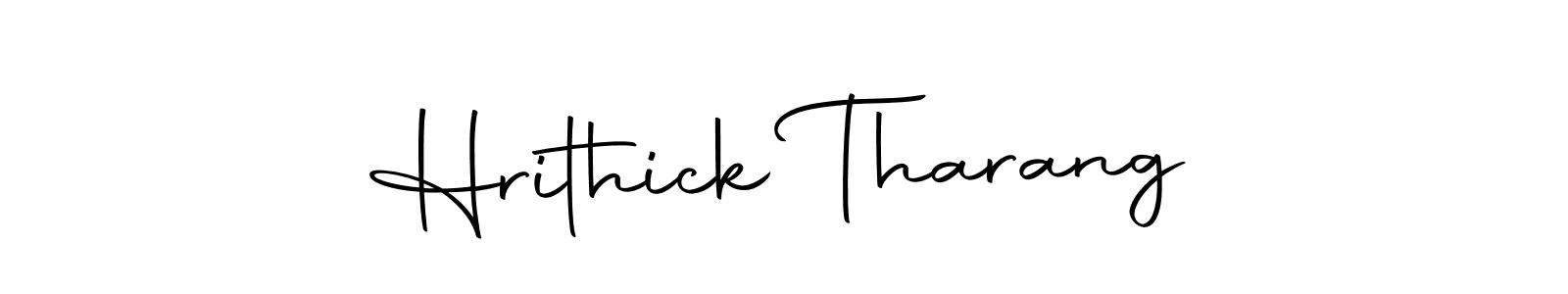 The best way (Autography-DOLnW) to make a short signature is to pick only two or three words in your name. The name Hrithick Tharang include a total of six letters. For converting this name. Hrithick Tharang signature style 10 images and pictures png