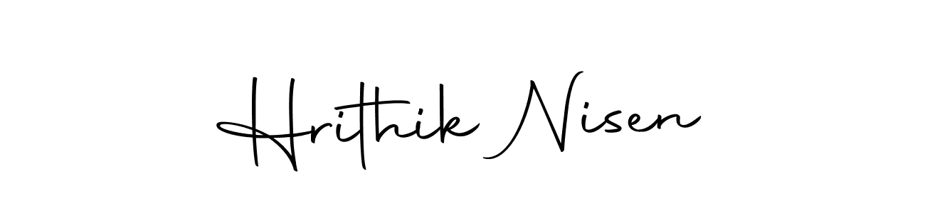 How to make Hrithik Nisen signature? Autography-DOLnW is a professional autograph style. Create handwritten signature for Hrithik Nisen name. Hrithik Nisen signature style 10 images and pictures png