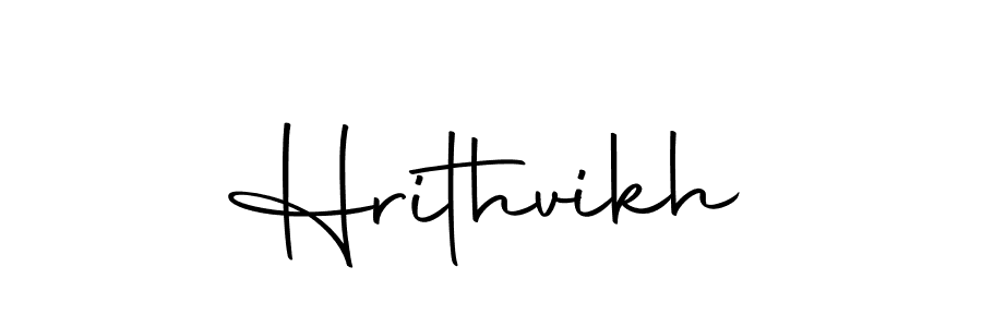 Use a signature maker to create a handwritten signature online. With this signature software, you can design (Autography-DOLnW) your own signature for name Hrithvikh. Hrithvikh signature style 10 images and pictures png