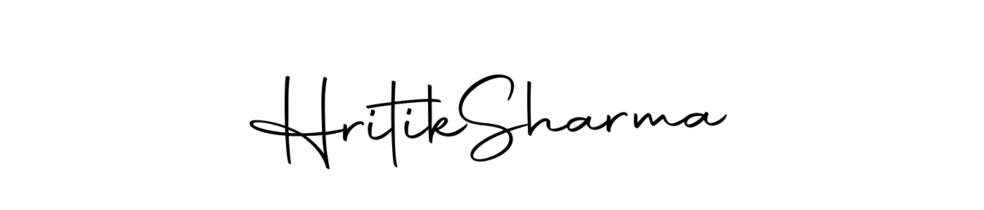 Hritik  Sharma stylish signature style. Best Handwritten Sign (Autography-DOLnW) for my name. Handwritten Signature Collection Ideas for my name Hritik  Sharma. Hritik  Sharma signature style 10 images and pictures png