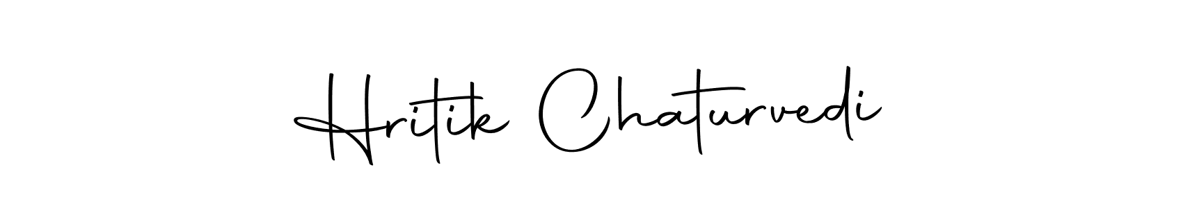 Make a short Hritik Chaturvedi signature style. Manage your documents anywhere anytime using Autography-DOLnW. Create and add eSignatures, submit forms, share and send files easily. Hritik Chaturvedi signature style 10 images and pictures png