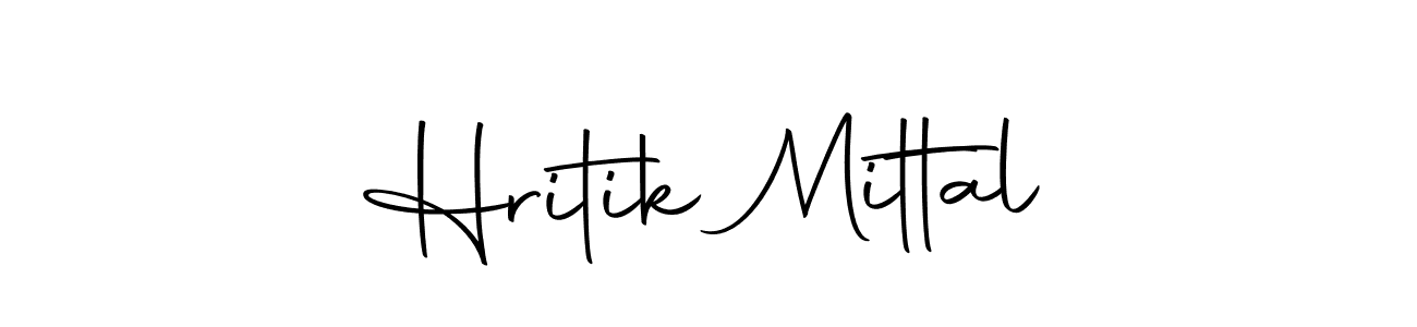 Make a short Hritik Mittal signature style. Manage your documents anywhere anytime using Autography-DOLnW. Create and add eSignatures, submit forms, share and send files easily. Hritik Mittal signature style 10 images and pictures png