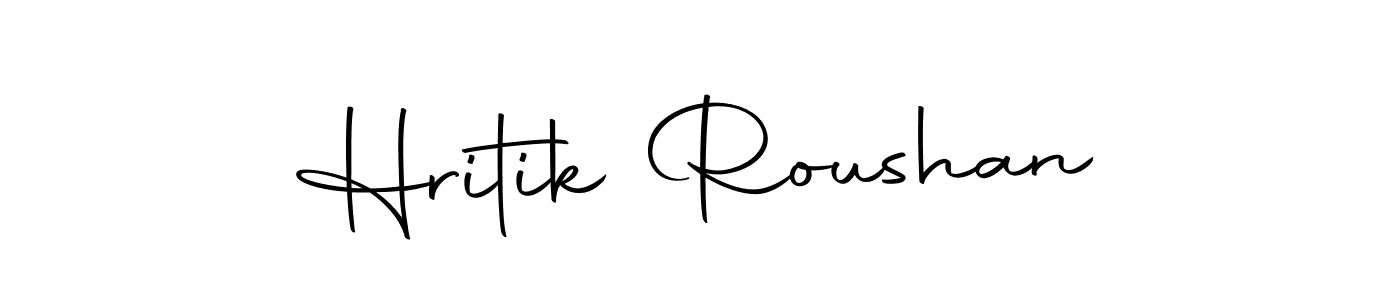 Create a beautiful signature design for name Hritik Roushan. With this signature (Autography-DOLnW) fonts, you can make a handwritten signature for free. Hritik Roushan signature style 10 images and pictures png