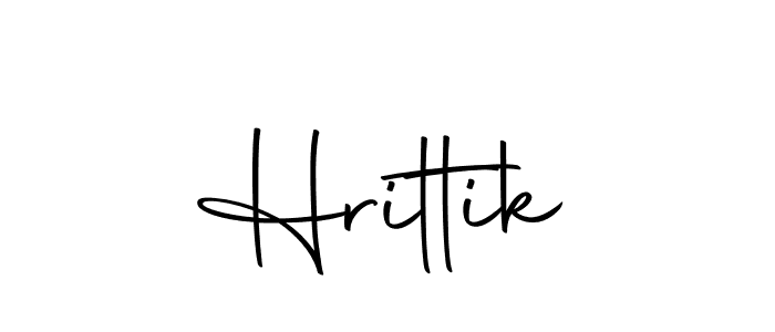 How to make Hrittik signature? Autography-DOLnW is a professional autograph style. Create handwritten signature for Hrittik name. Hrittik signature style 10 images and pictures png
