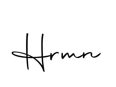 Use a signature maker to create a handwritten signature online. With this signature software, you can design (Autography-DOLnW) your own signature for name Hrmn. Hrmn signature style 10 images and pictures png