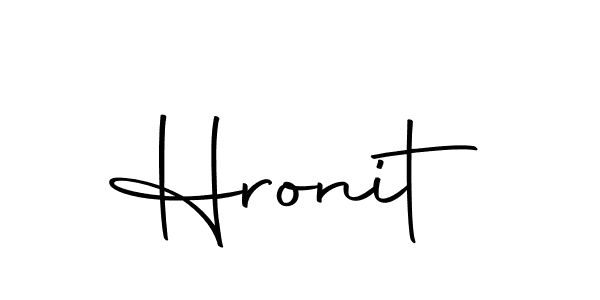 How to make Hronit signature? Autography-DOLnW is a professional autograph style. Create handwritten signature for Hronit name. Hronit signature style 10 images and pictures png