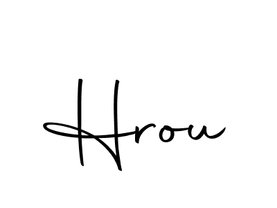The best way (Autography-DOLnW) to make a short signature is to pick only two or three words in your name. The name Hrou include a total of six letters. For converting this name. Hrou signature style 10 images and pictures png