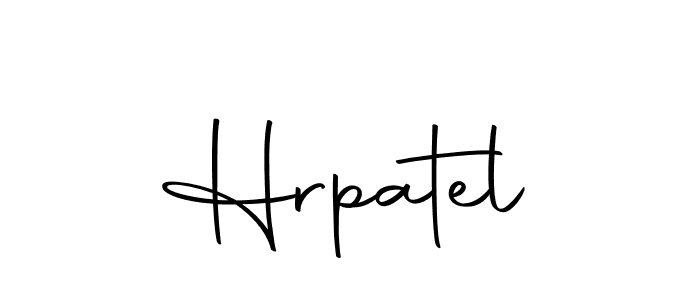 You should practise on your own different ways (Autography-DOLnW) to write your name (Hrpatel) in signature. don't let someone else do it for you. Hrpatel signature style 10 images and pictures png