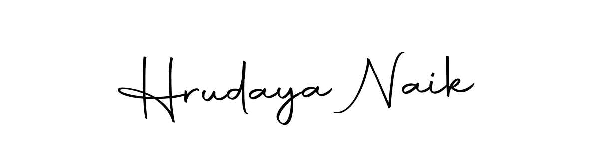 Make a beautiful signature design for name Hrudaya Naik. With this signature (Autography-DOLnW) style, you can create a handwritten signature for free. Hrudaya Naik signature style 10 images and pictures png