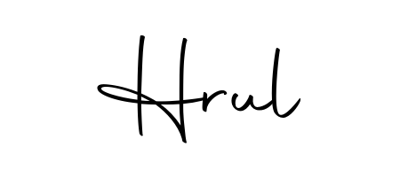 Upgrade your professional image with Hrul signature created with Autography-DOLnW font. Fast, free, and watermark-free download. Hrul signature style 10 images and pictures png