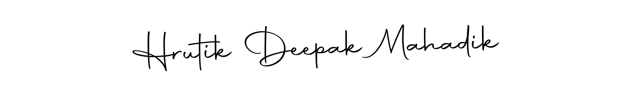 You can use this online signature creator to create a handwritten signature for the name Hrutik Deepak Mahadik. This is the best online autograph maker. Hrutik Deepak Mahadik signature style 10 images and pictures png