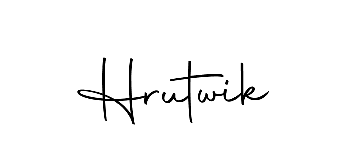 You should practise on your own different ways (Autography-DOLnW) to write your name (Hrutwik) in signature. don't let someone else do it for you. Hrutwik signature style 10 images and pictures png