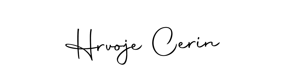 You should practise on your own different ways (Autography-DOLnW) to write your name (Hrvoje Cerin) in signature. don't let someone else do it for you. Hrvoje Cerin signature style 10 images and pictures png