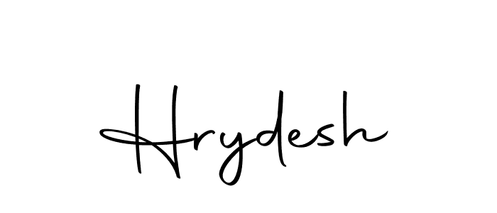 Make a beautiful signature design for name Hrydesh. With this signature (Autography-DOLnW) style, you can create a handwritten signature for free. Hrydesh signature style 10 images and pictures png