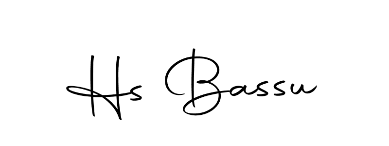 Use a signature maker to create a handwritten signature online. With this signature software, you can design (Autography-DOLnW) your own signature for name Hs Bassu. Hs Bassu signature style 10 images and pictures png