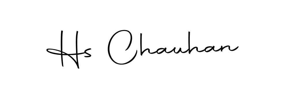 Make a beautiful signature design for name Hs Chauhan. With this signature (Autography-DOLnW) style, you can create a handwritten signature for free. Hs Chauhan signature style 10 images and pictures png