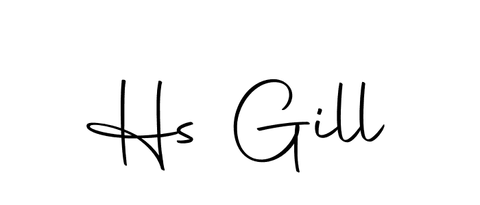 Once you've used our free online signature maker to create your best signature Autography-DOLnW style, it's time to enjoy all of the benefits that Hs Gill name signing documents. Hs Gill signature style 10 images and pictures png