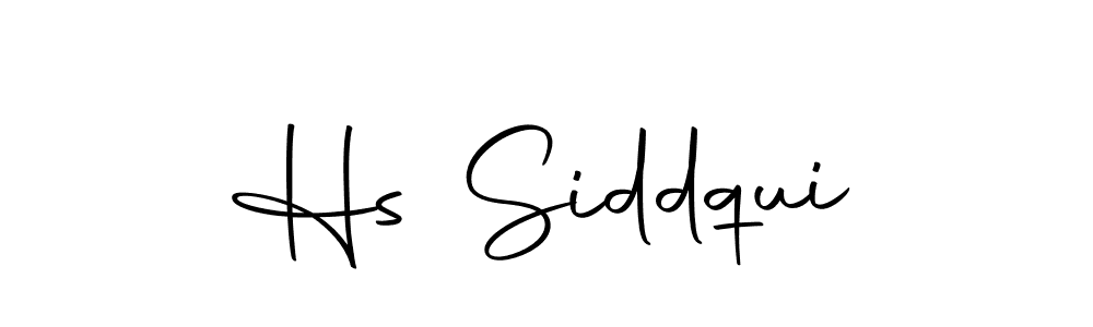 Make a short Hs Siddqui signature style. Manage your documents anywhere anytime using Autography-DOLnW. Create and add eSignatures, submit forms, share and send files easily. Hs Siddqui signature style 10 images and pictures png