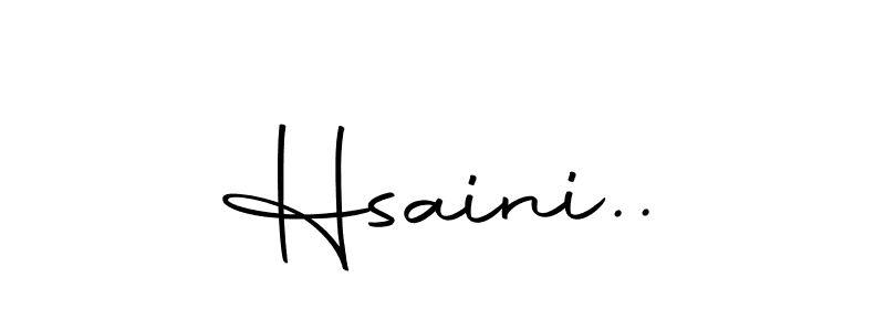 It looks lik you need a new signature style for name Hsaini... Design unique handwritten (Autography-DOLnW) signature with our free signature maker in just a few clicks. Hsaini.. signature style 10 images and pictures png