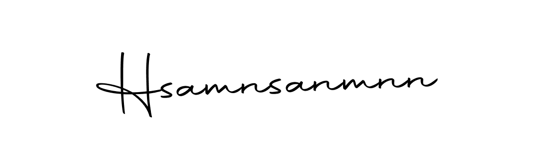 Design your own signature with our free online signature maker. With this signature software, you can create a handwritten (Autography-DOLnW) signature for name Hsamnsanmnn. Hsamnsanmnn signature style 10 images and pictures png