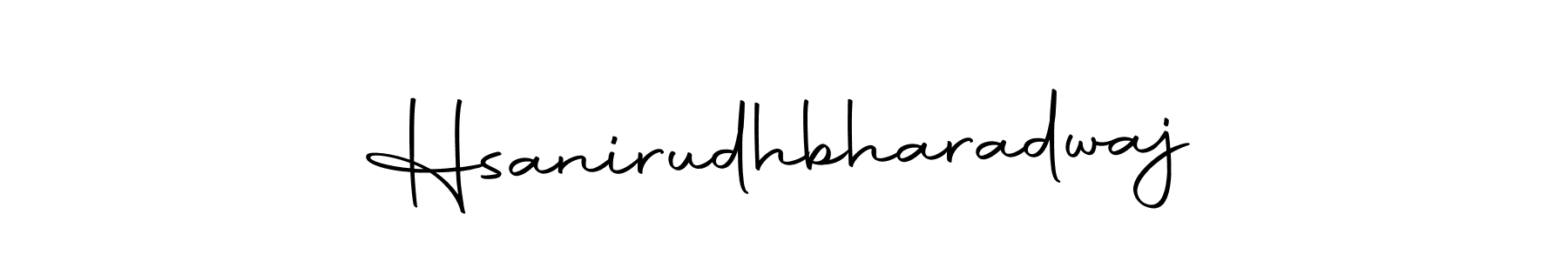 Design your own signature with our free online signature maker. With this signature software, you can create a handwritten (Autography-DOLnW) signature for name Hsanirudhbharadwaj. Hsanirudhbharadwaj signature style 10 images and pictures png