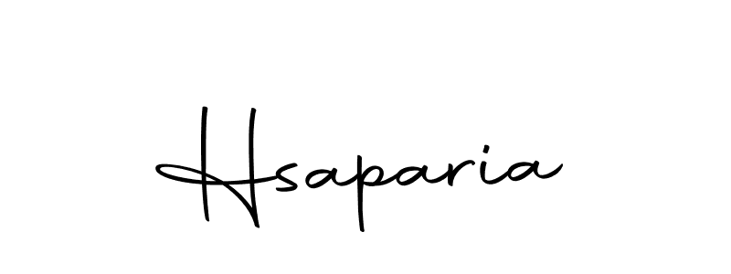 You should practise on your own different ways (Autography-DOLnW) to write your name (Hsaparia) in signature. don't let someone else do it for you. Hsaparia signature style 10 images and pictures png