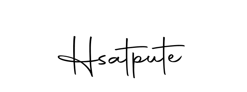 How to Draw Hsatpute signature style? Autography-DOLnW is a latest design signature styles for name Hsatpute. Hsatpute signature style 10 images and pictures png