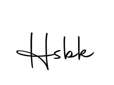 Design your own signature with our free online signature maker. With this signature software, you can create a handwritten (Autography-DOLnW) signature for name Hsbk. Hsbk signature style 10 images and pictures png