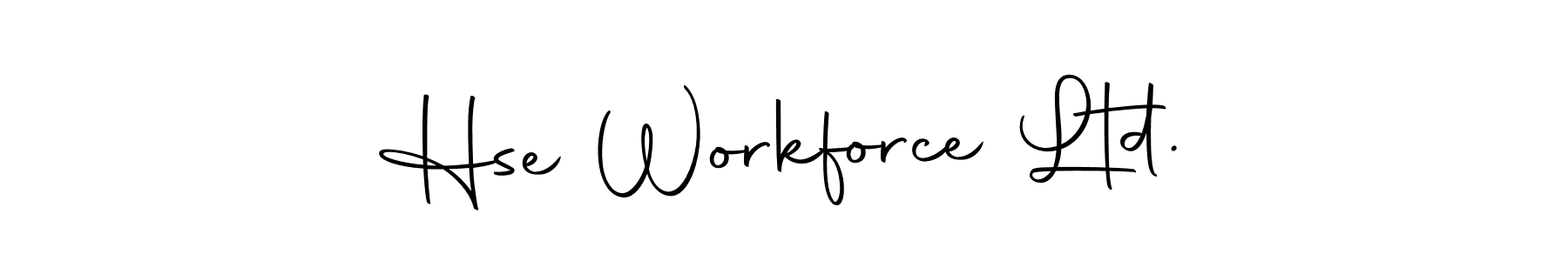 Use a signature maker to create a handwritten signature online. With this signature software, you can design (Autography-DOLnW) your own signature for name Hse Workforce Ltd.. Hse Workforce Ltd. signature style 10 images and pictures png