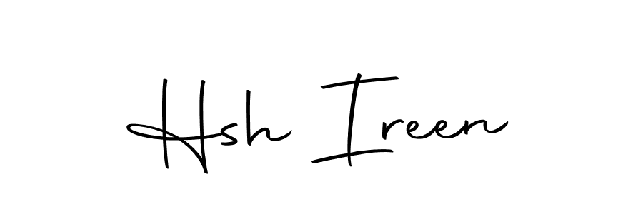 You can use this online signature creator to create a handwritten signature for the name Hsh Ireen. This is the best online autograph maker. Hsh Ireen signature style 10 images and pictures png