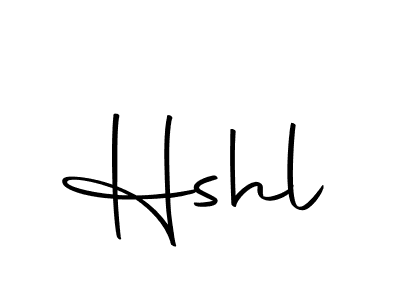 Use a signature maker to create a handwritten signature online. With this signature software, you can design (Autography-DOLnW) your own signature for name Hshl. Hshl signature style 10 images and pictures png