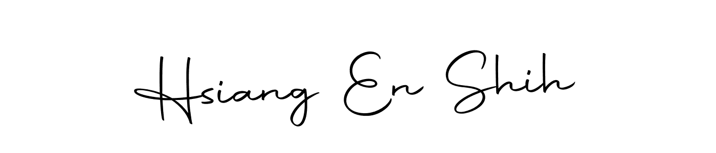 The best way (Autography-DOLnW) to make a short signature is to pick only two or three words in your name. The name Hsiang En Shih include a total of six letters. For converting this name. Hsiang En Shih signature style 10 images and pictures png