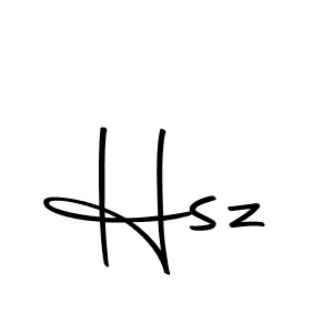 How to make Hsz signature? Autography-DOLnW is a professional autograph style. Create handwritten signature for Hsz name. Hsz signature style 10 images and pictures png