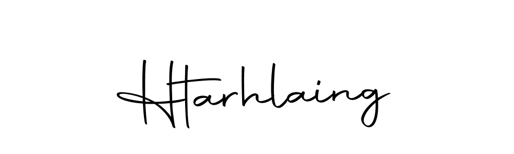 Use a signature maker to create a handwritten signature online. With this signature software, you can design (Autography-DOLnW) your own signature for name Htarhlaing. Htarhlaing signature style 10 images and pictures png